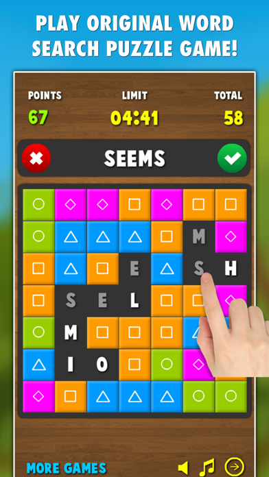 Puzzle Words Mania Screenshot
