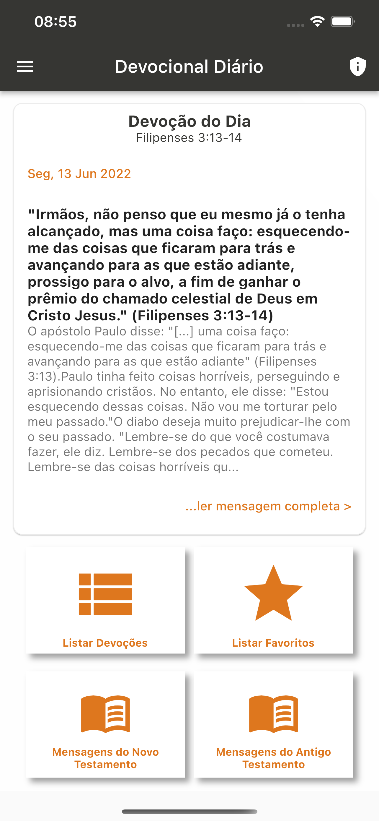 Meu Devocional Diario