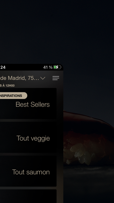 Screenshot #2 pour Sushi Shop, livraison de repas