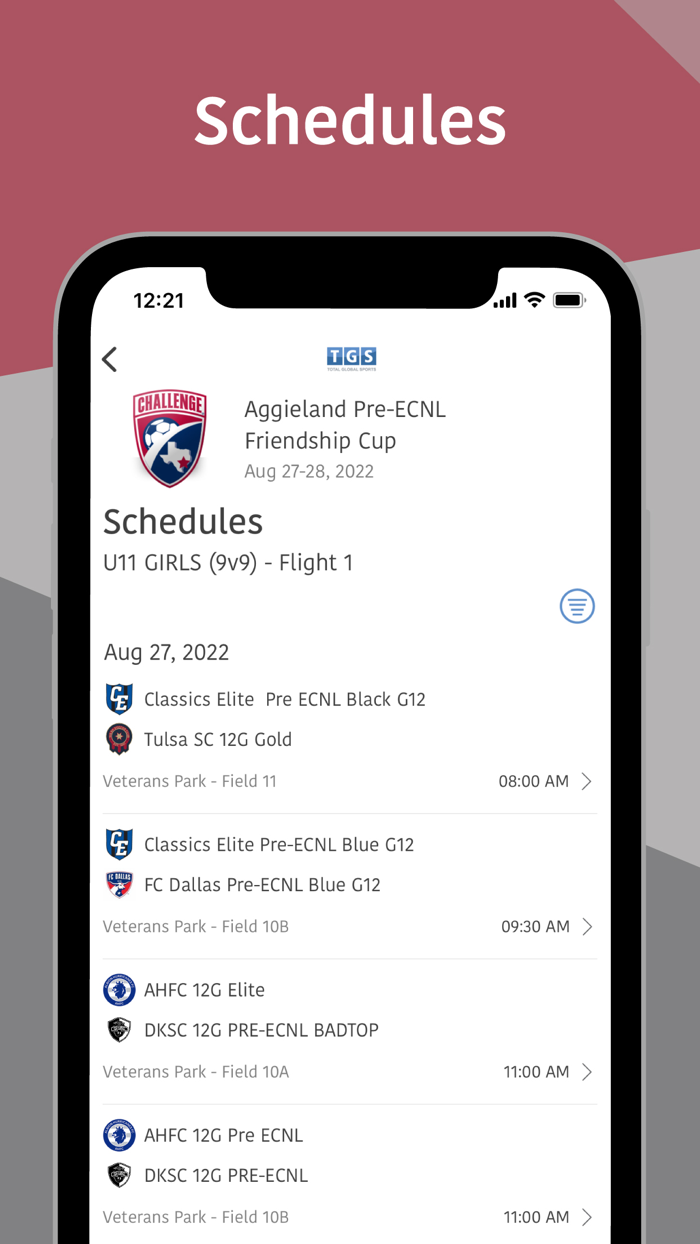 Challenge SC Tournaments