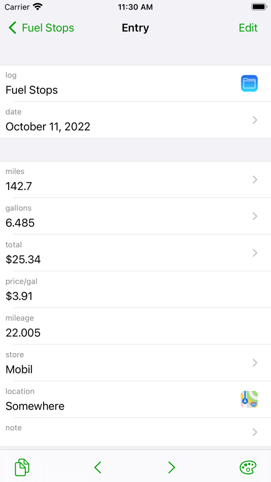 #4. iLogger (iOS) By: Rick Maddy