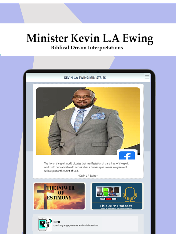 Screenshot #4 pour Kevin LA Ewing Ministries.