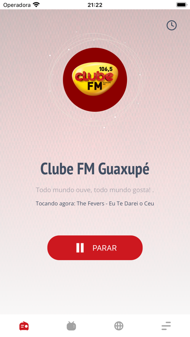 Clube FM Guaxupé Screenshot