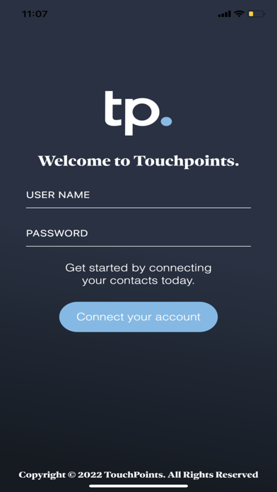 Touchpoints Pro Contacts Assi. Screenshot