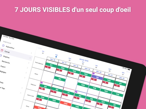 Screenshot #4 pour DiabetoLog Carnet de diabète