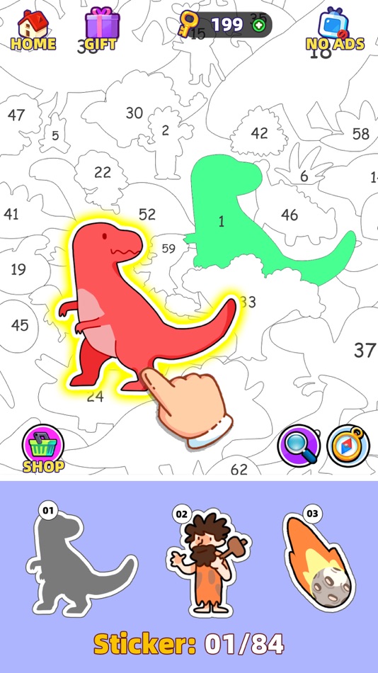 #1. Sticker Notebook - ASMR Puzzle (iOS) 由: CTC Technology Limited