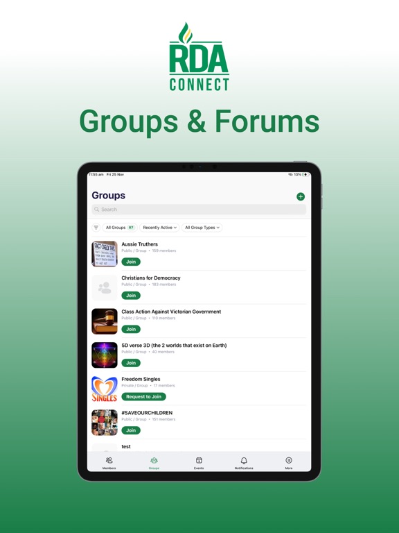 Screenshot #6 pour RDAconnect