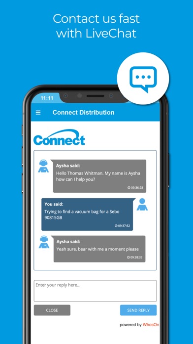 Connect Distribution Screenshot