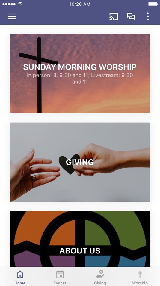 #1. Community UMC - Columbia, Mo. (iOS) Podle: Community United Methodist Church (Columbia, MO)