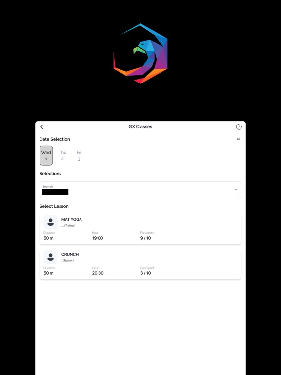 App screenshot