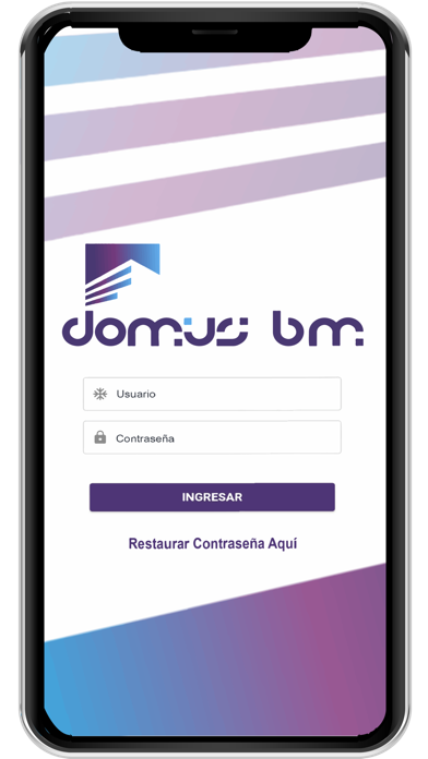 App DOMUS BM Screenshot