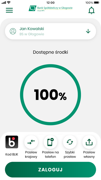BS Głogów mobilnie Screenshot