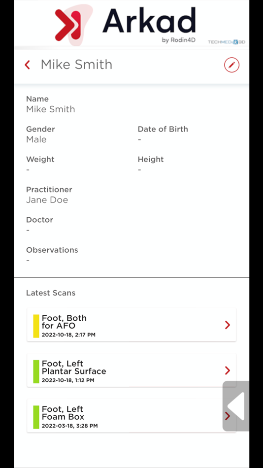 #1. ARKAD SCAN (iOS) بواسطة: TechMed 3D