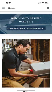 resideo academy iphone screenshot 2