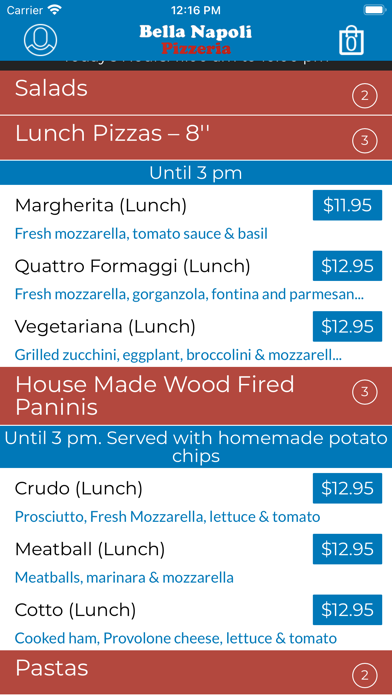 Bella Napoli Nashville Screenshot
