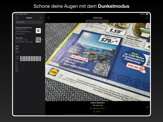 Quick Barcode Screenshot