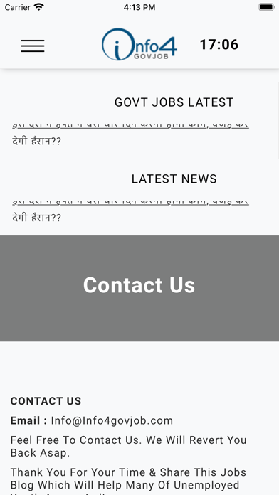 Info4gov Screenshot