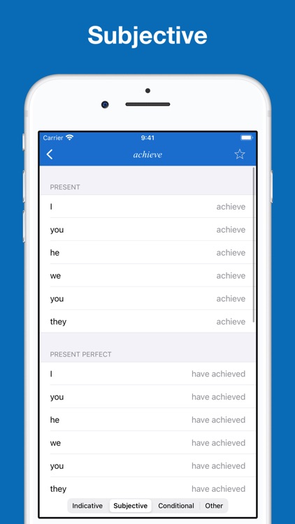 English Verb Conjugation screenshot-3