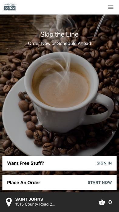 Pour Mike's Coffee House Screenshot