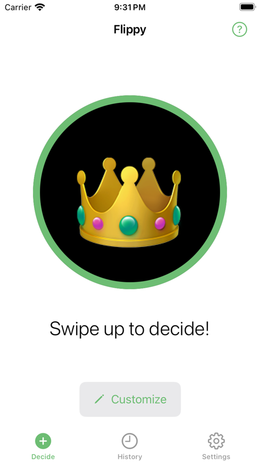 Flippy: Decide by Coin (iOS) 由: Zachary Christopher Monroe Flippy: Decide by Coin (iOS) 由: Zachary Christopher Monroe
