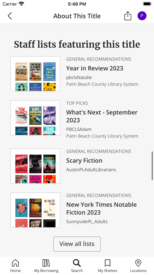 #6. Palm Beach County Library (iOS) Podle: Palm Beach County Library System