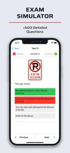 New Hampshire DMV Test 2022 screenshot #3 for iPhone