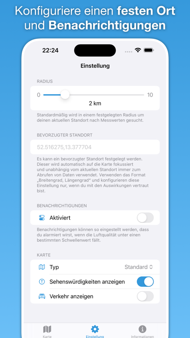 Screenshot #3 pour Breathe - Luftqualitätsmonitor