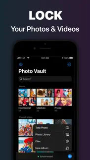 How to cancel & delete photo vault for iphone 4