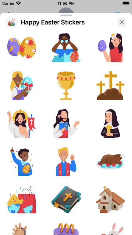 Happy Easter 2024 Stickers screenshot-5