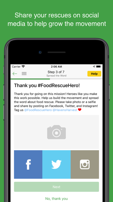 Food Rescue Hero Screenshot