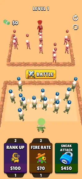 Game screenshot Draw Army Battle hack