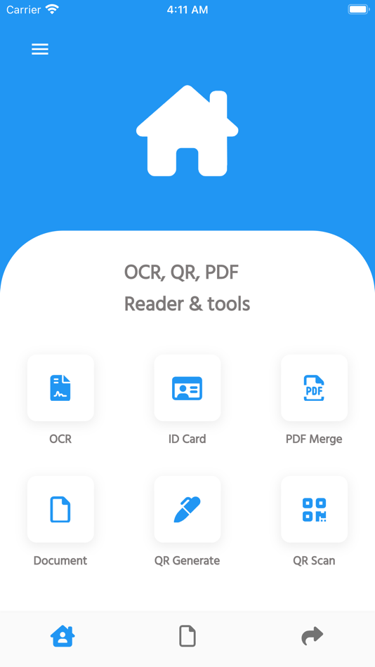OCR, QR Reader & PDF creator - 1.0 - (iOS)
