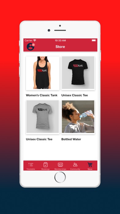 Evolve Fitness Studio Screenshot