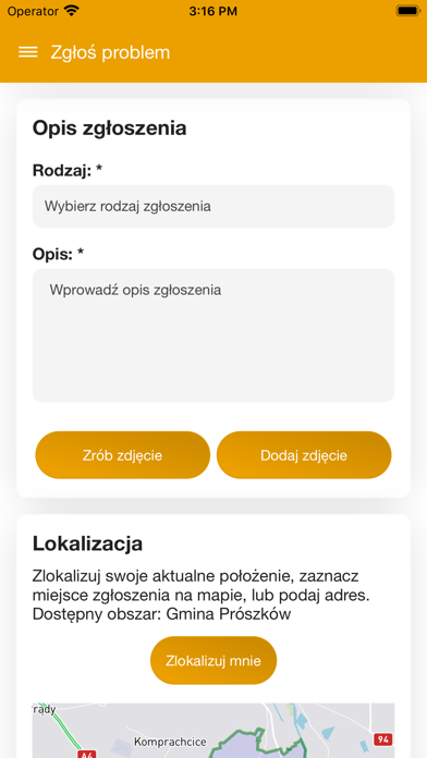 Gmina Prószków Screenshot