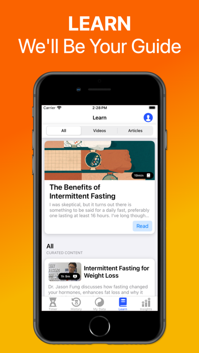 Sunrise - Intermittent Fasting Screenshot
