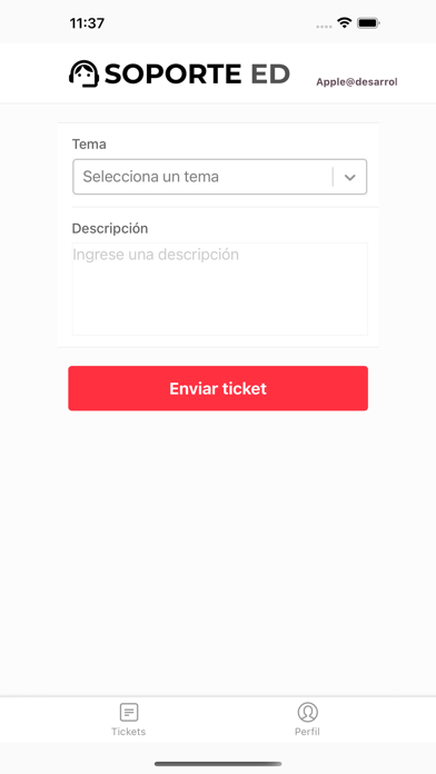 Soporte eD Screenshot