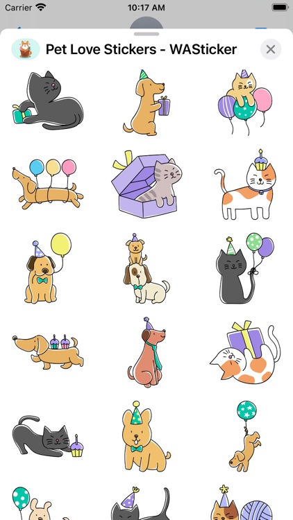 Pet Love Stickers - WASticker screenshot-9