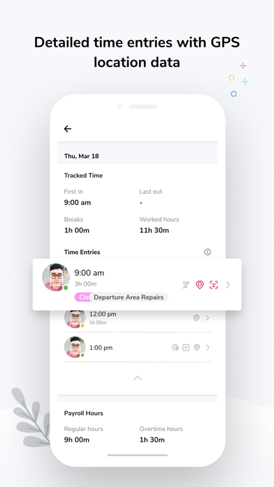 Screenshot #3 pour Jibble: Time Tracking