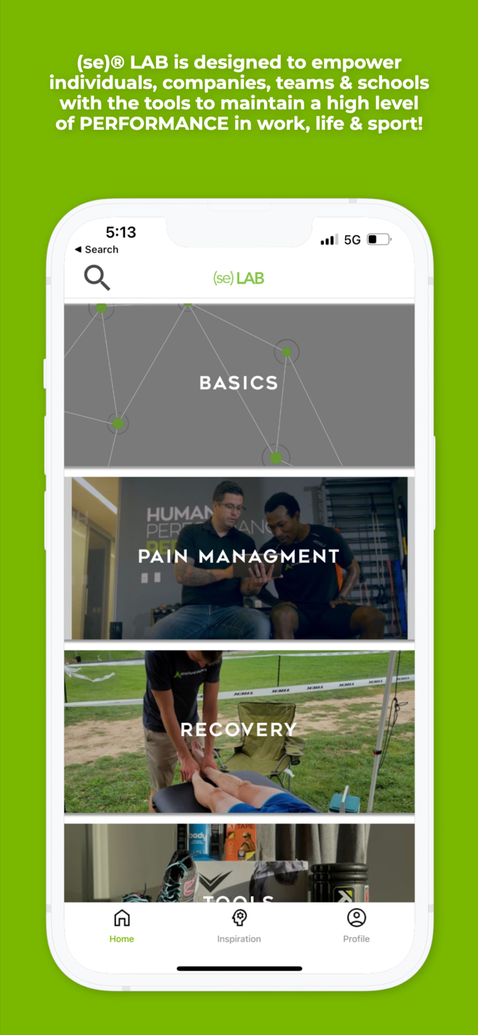 se LAB Balance and Recovery