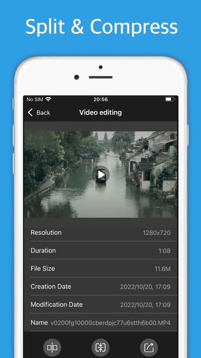 Compress Video - split,shrink Screenshot