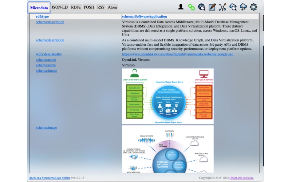 #4. OSDS - Structured Data Sniffer (macOS) بواسطة: OpenLink Software Inc.