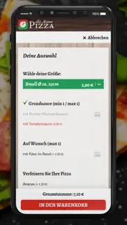 pizza alla mama hamburg iphone screenshot 4