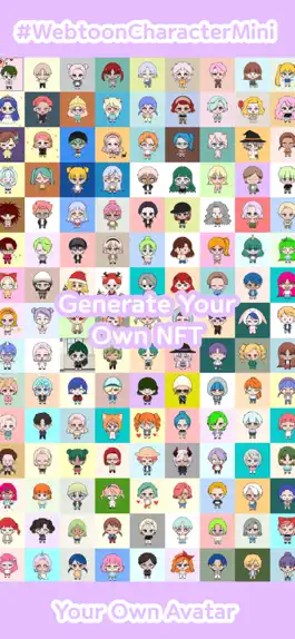 Game screenshot K-pop Webtoon Character Mini mod apk