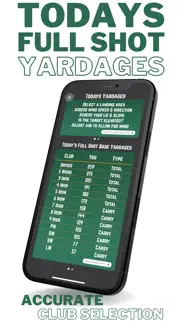 dialedin golf: caddie & stats iphone screenshot 3