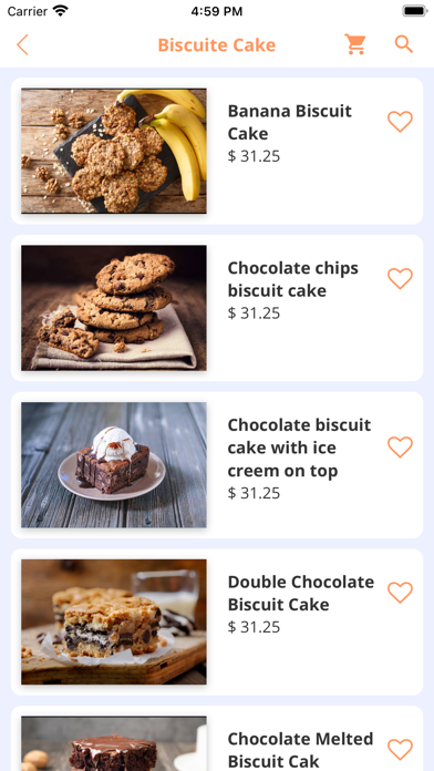 Online Bakery Shop Screenshot