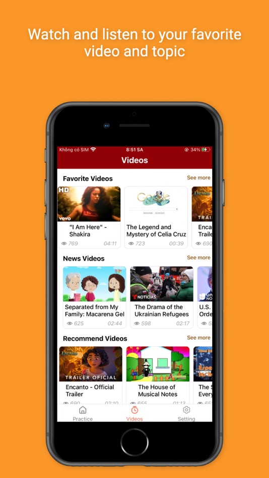 #3. Learn Spanish - Language App (iOS) 由: Minh Quyen Chun