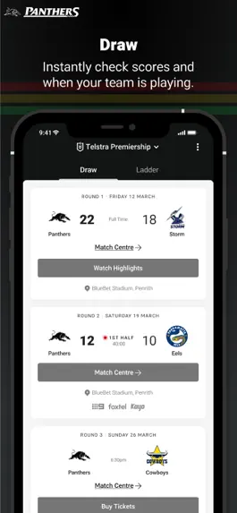 Game screenshot Penrith Panthers hack