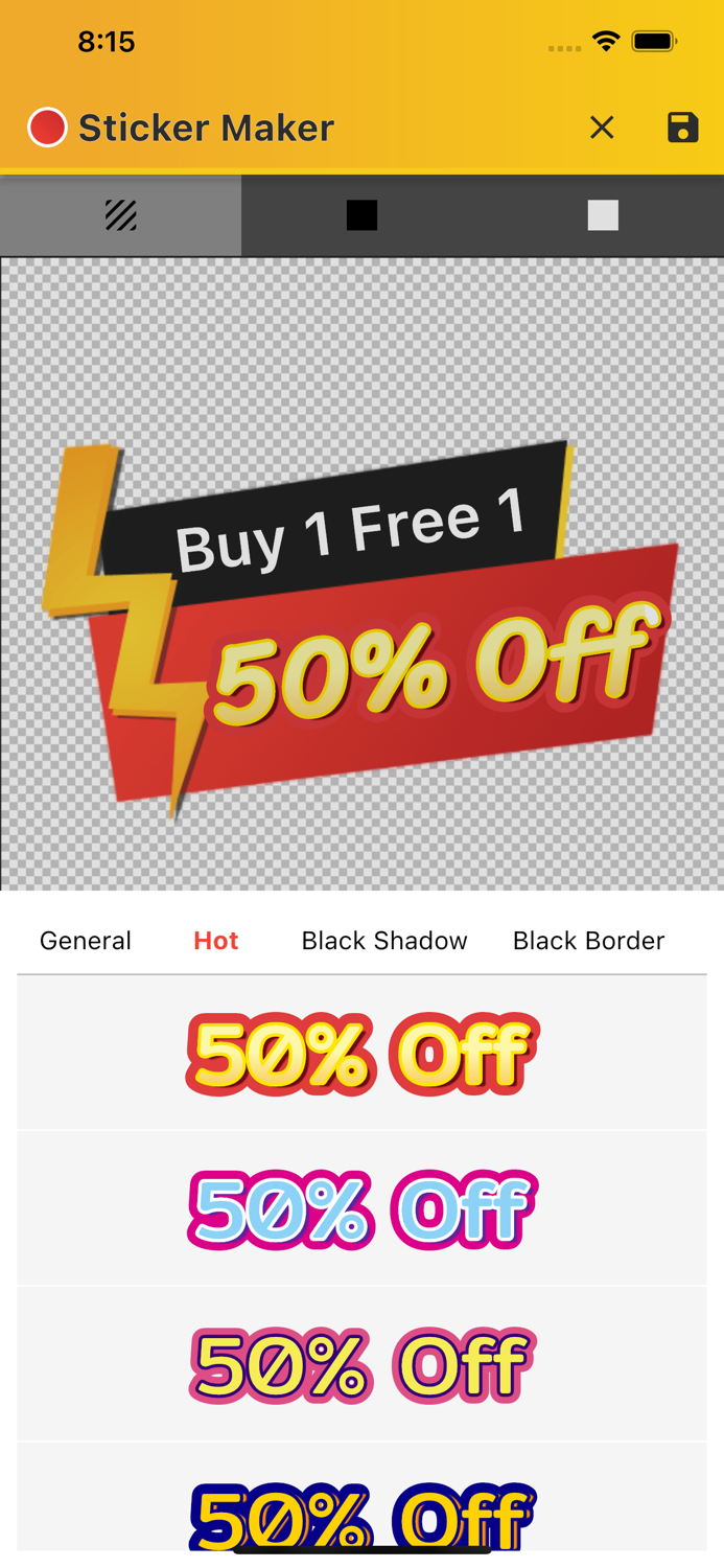 Product Sticker Maker