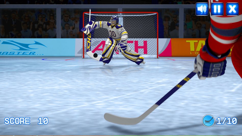 Ice Hockey shoot - 3 - (iOS)