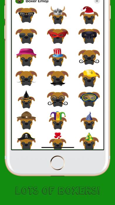 Boxer Emoji Screenshot